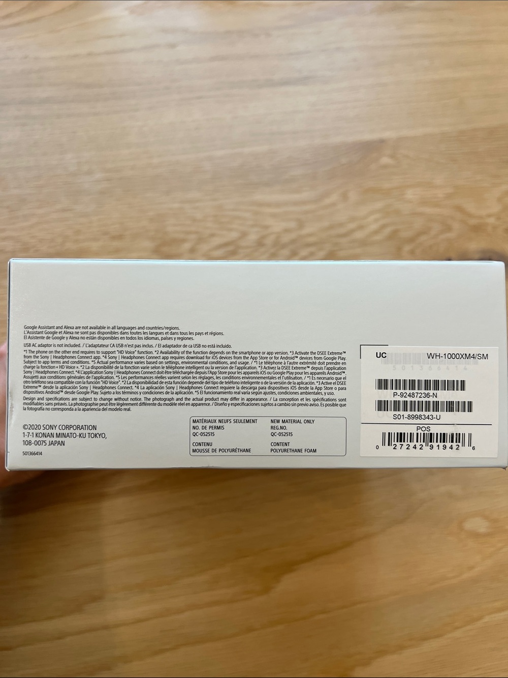 Sony Wireless Noise Canceling Headphones WH-1000XM4 - Picture 9 of 10